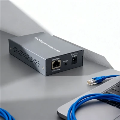 EoC Gigabit adapter to‘plami: koaksial kabel yordamida yuqori{0}}tezlikda Eth...
