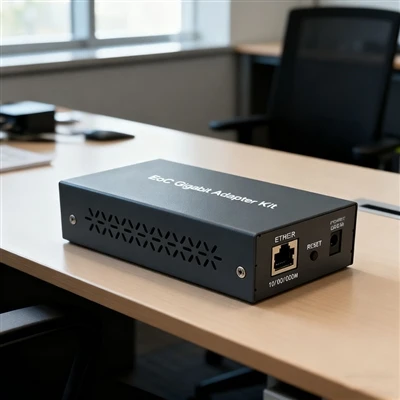 EoC Gigabit adapter to'plamlari eski binolarda tarmoqni yangilash uchun afzal...