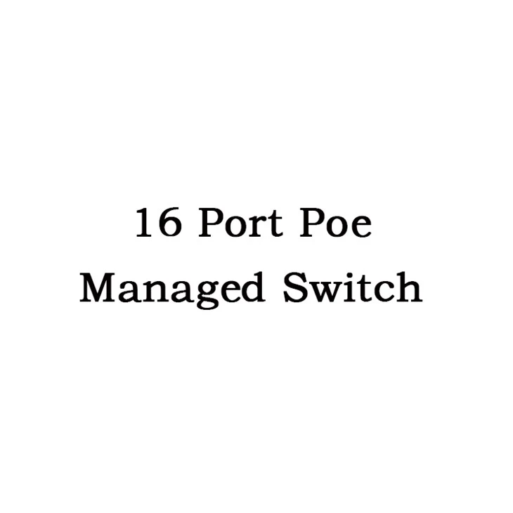 16 Port Po boshqariladigan kalit