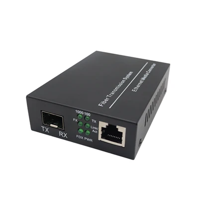 Fiber media konvertori
